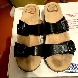 Dansko Sandals Black Size 38